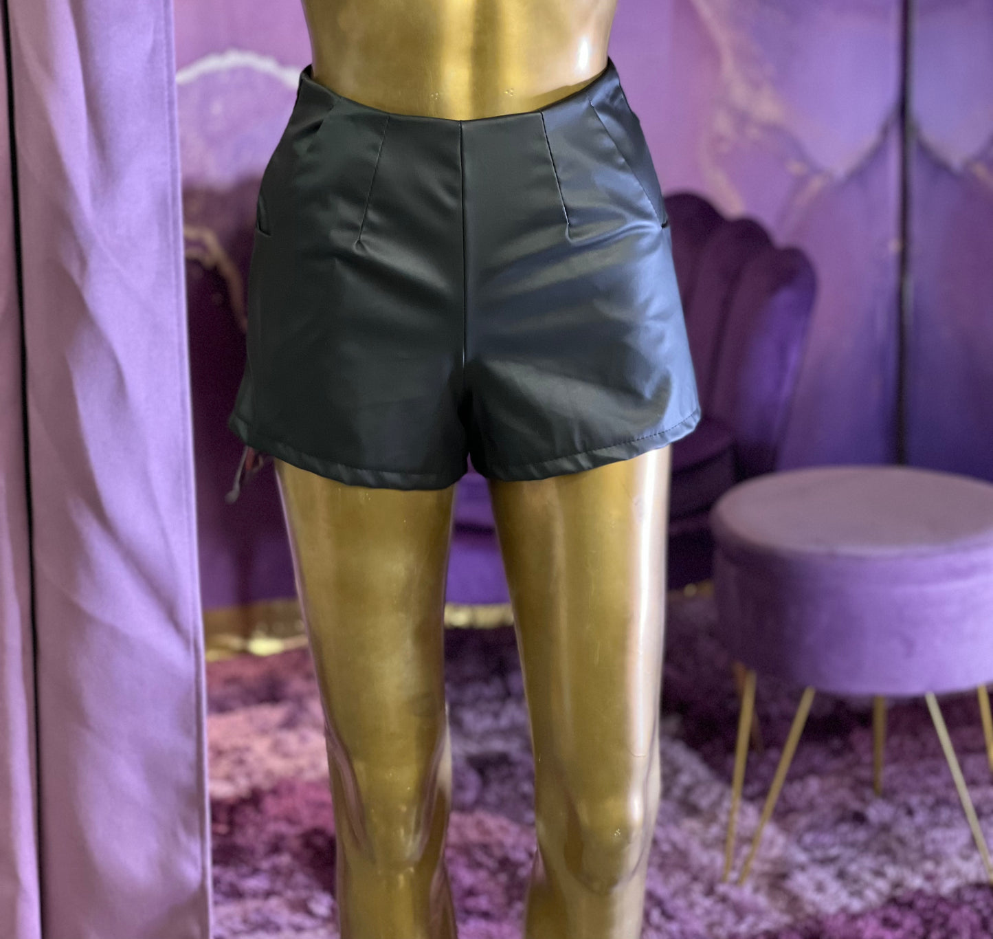 Leather Shorts