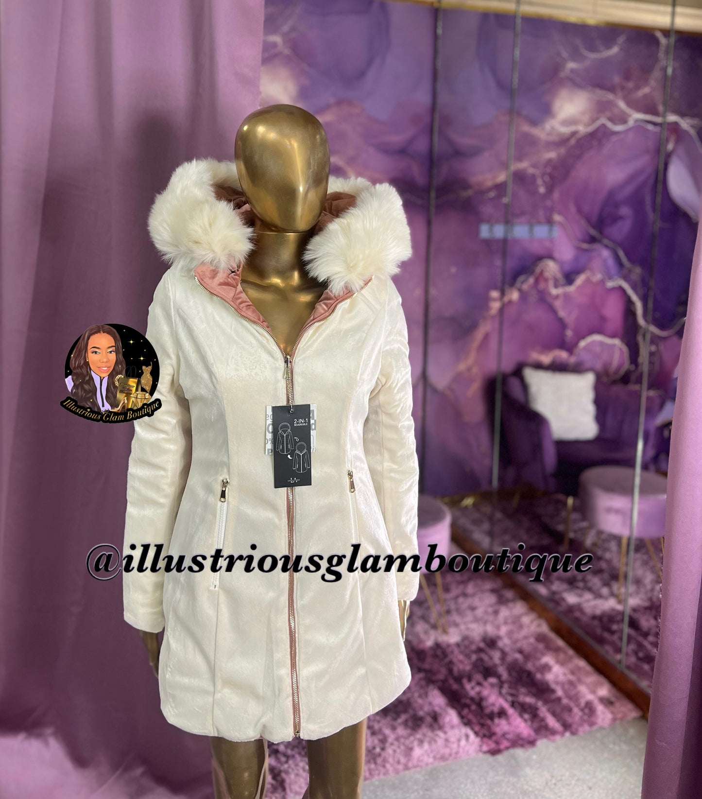 Velvety Reversible Coats