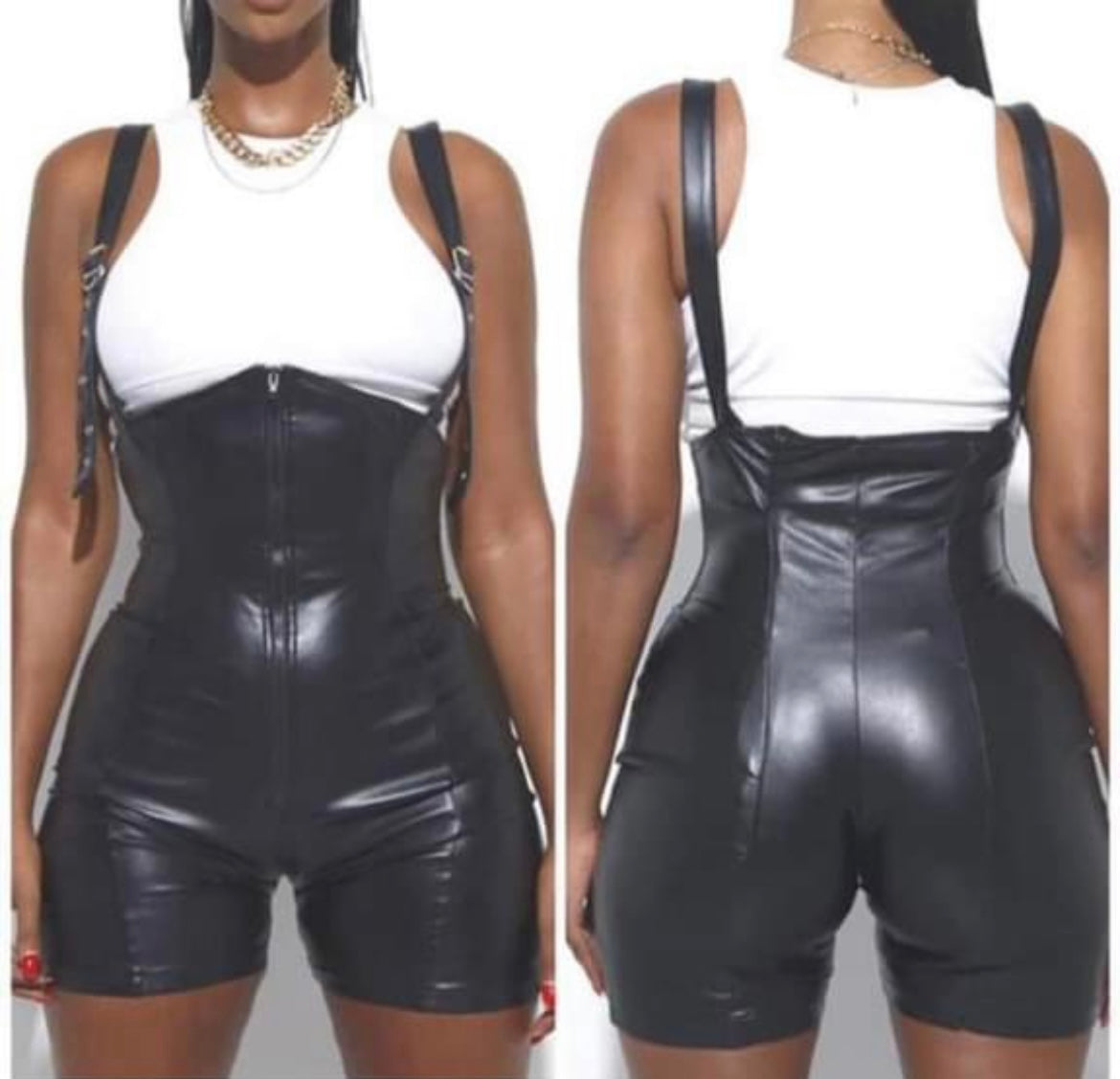 Bad Girl Latex Shorts