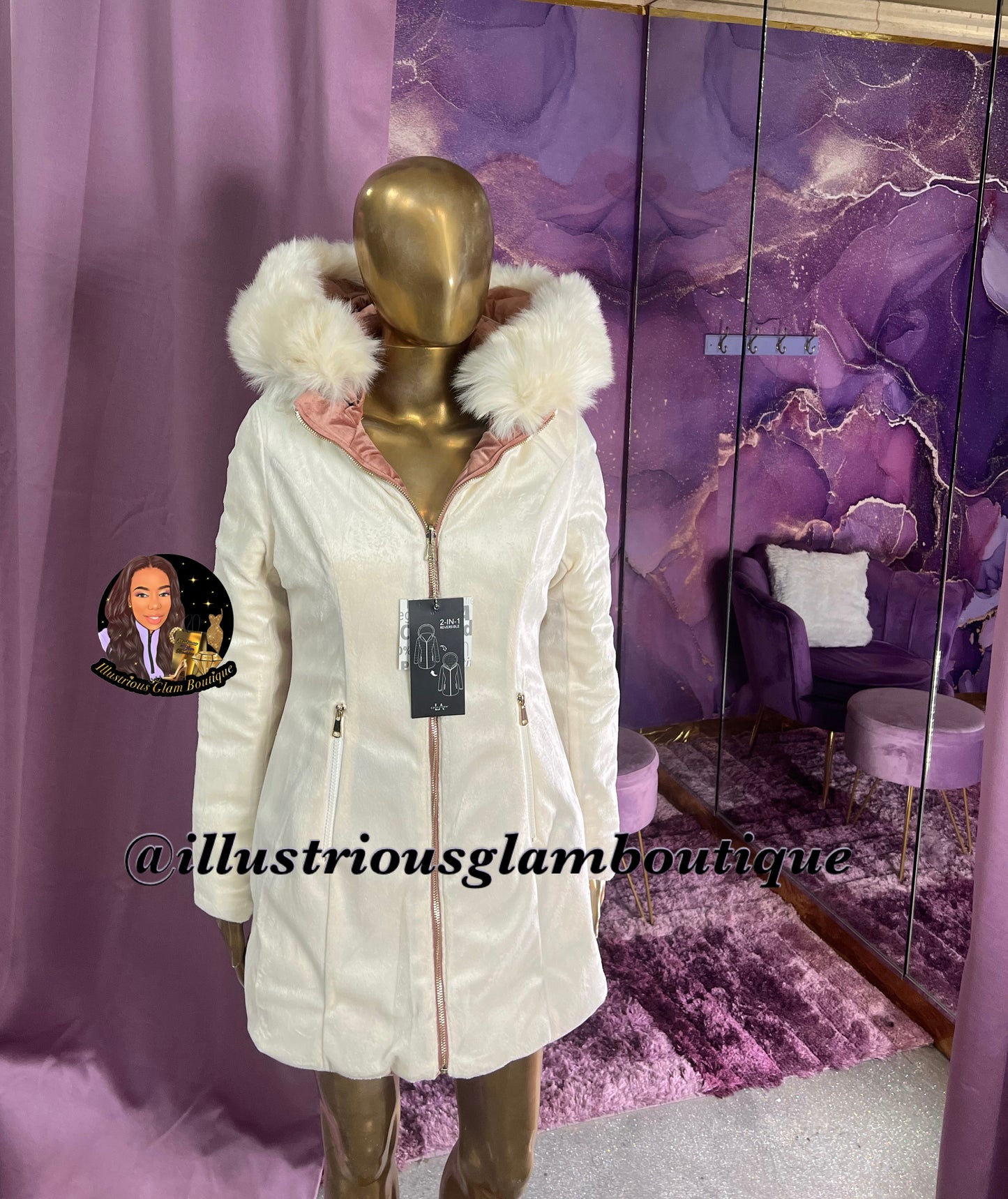 Velvety Reversible Coats
