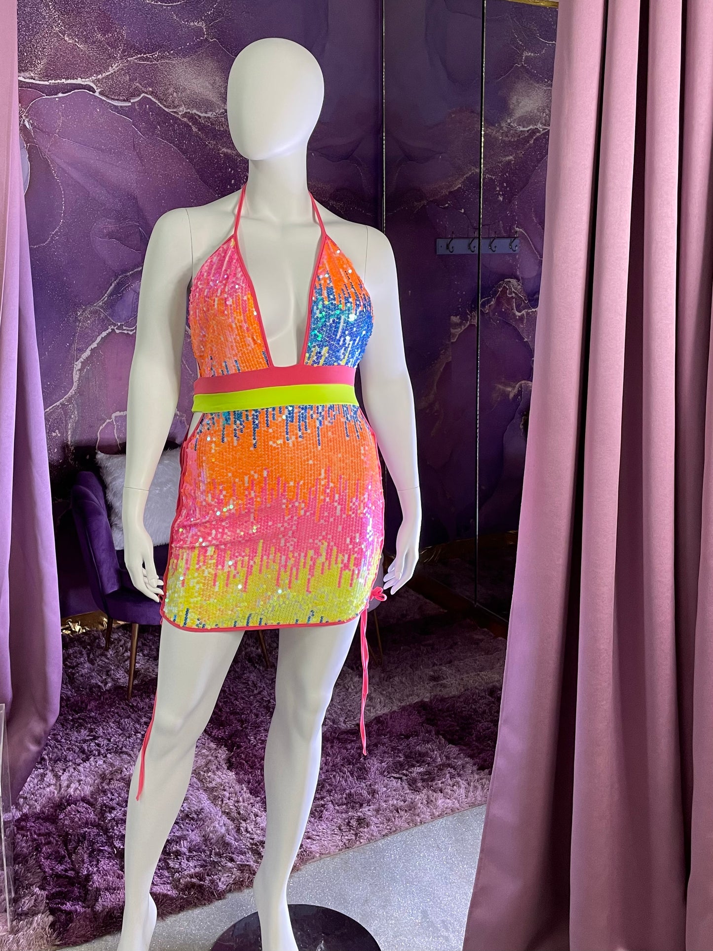 Shimmer Evening Dress