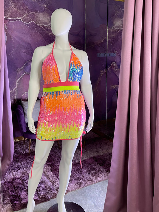 Shimmer Evening Dress