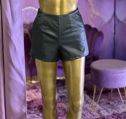 Leather Shorts