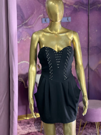 rocker cocktail dress How to transform a feminine lace dress into a rocker chic