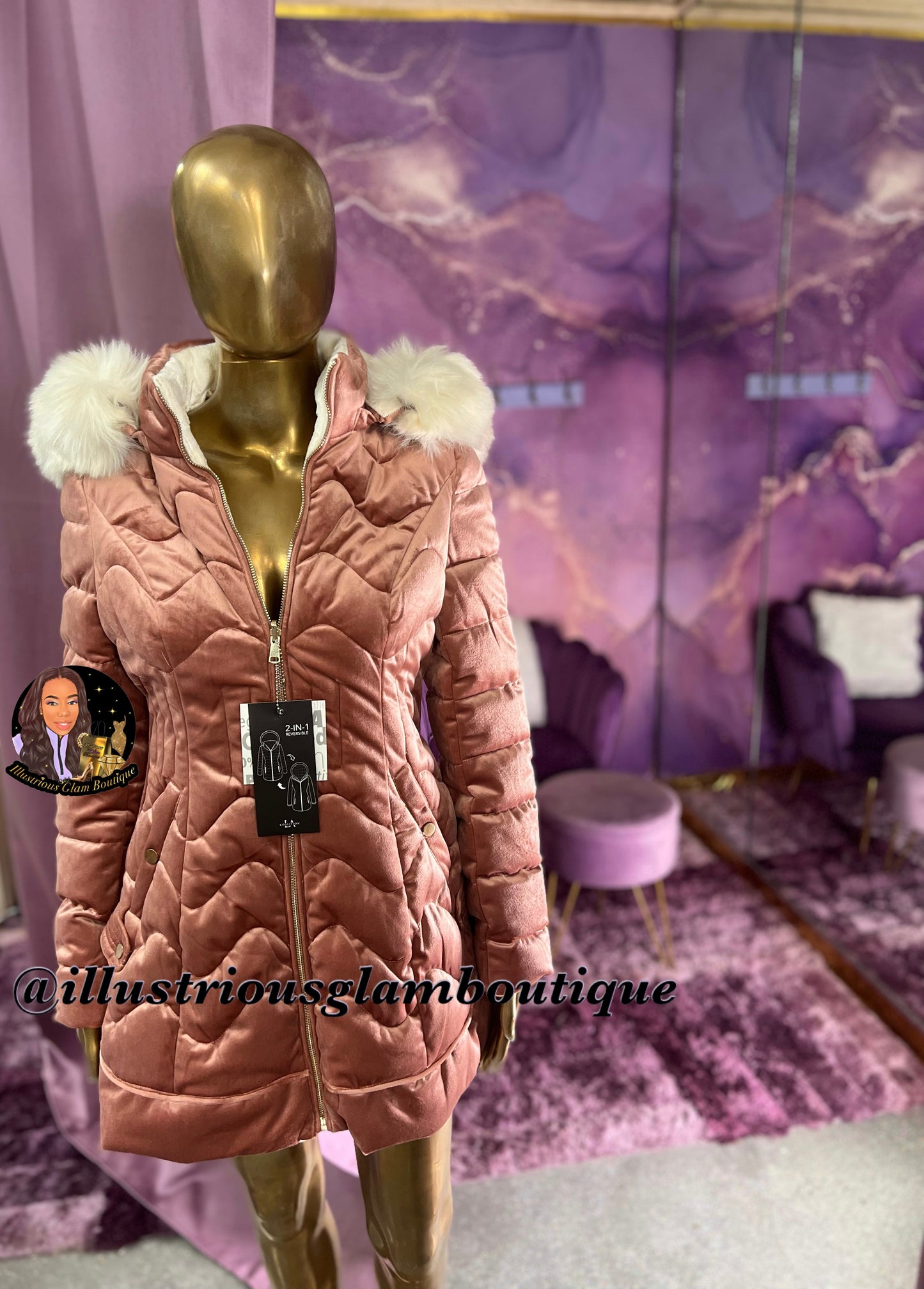 Velvety Reversible Coats