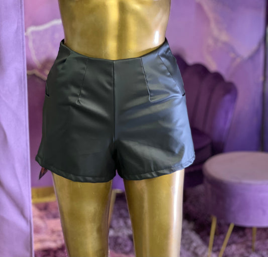 Leather Shorts